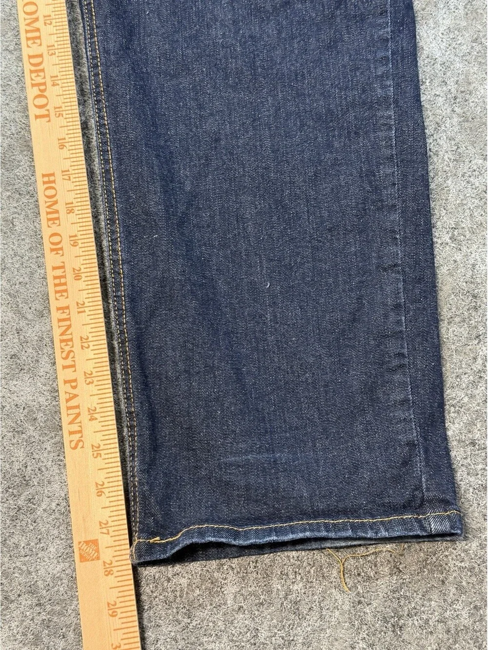 Levis 541 Athletic Taper Jeans Mens 44x30 Dark Wash Blue Denim Stretch